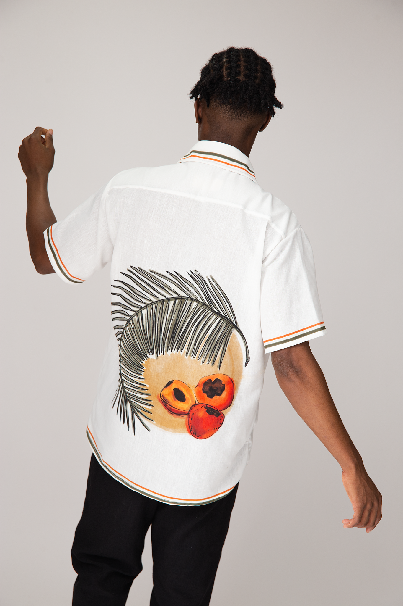 Camisa Lino Chontaduro